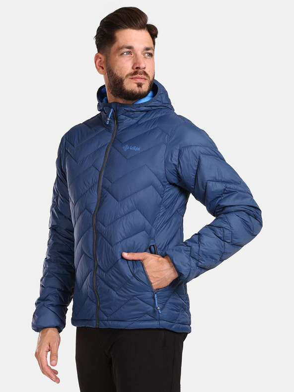 Kilpi Tmavomodrá pánska zateplená bunda Kilpi Rebeki-M