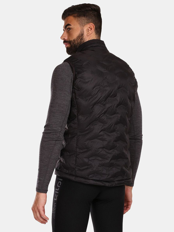 Kilpi Čierna pánska zateplená bunda Kilpi Nai-M