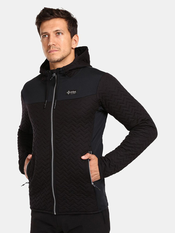 Kilpi Čierna pánska funkčná mikina Kilpi Nevia-M