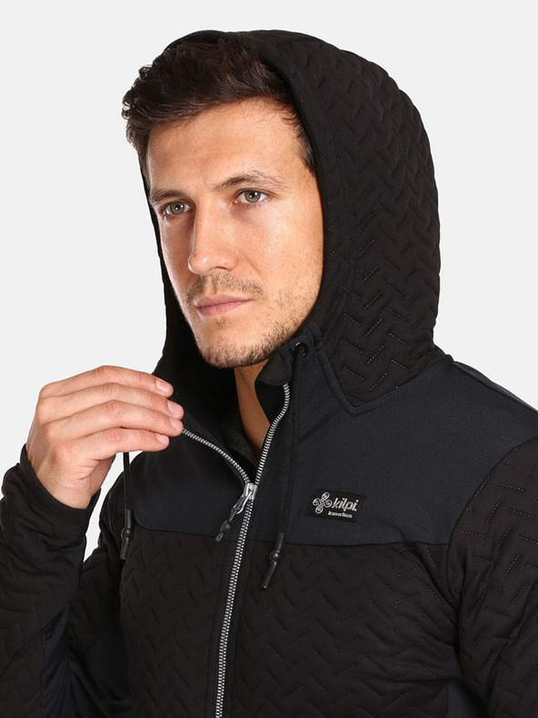 Kilpi Čierna pánska funkčná mikina Kilpi Nevia-M