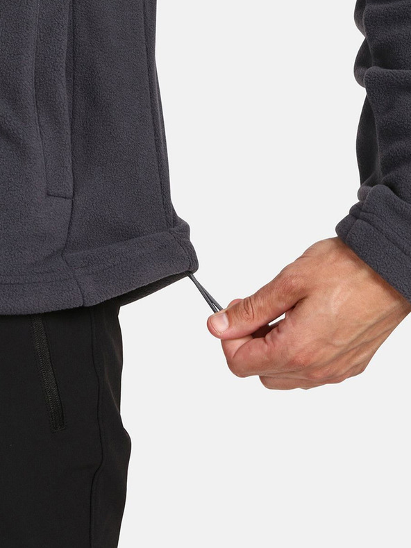 Kilpi Tmavosivá pánska fleecová mikina Kilpi Glander-M