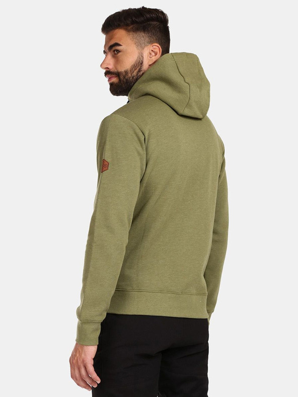 Kilpi Khaki pánska bavlnená mikina Kilpi PREDA-M