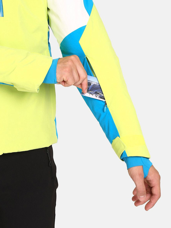 Kilpi Svetlozelená pánska lyžiarska bunda Kilpi DEXEN-M