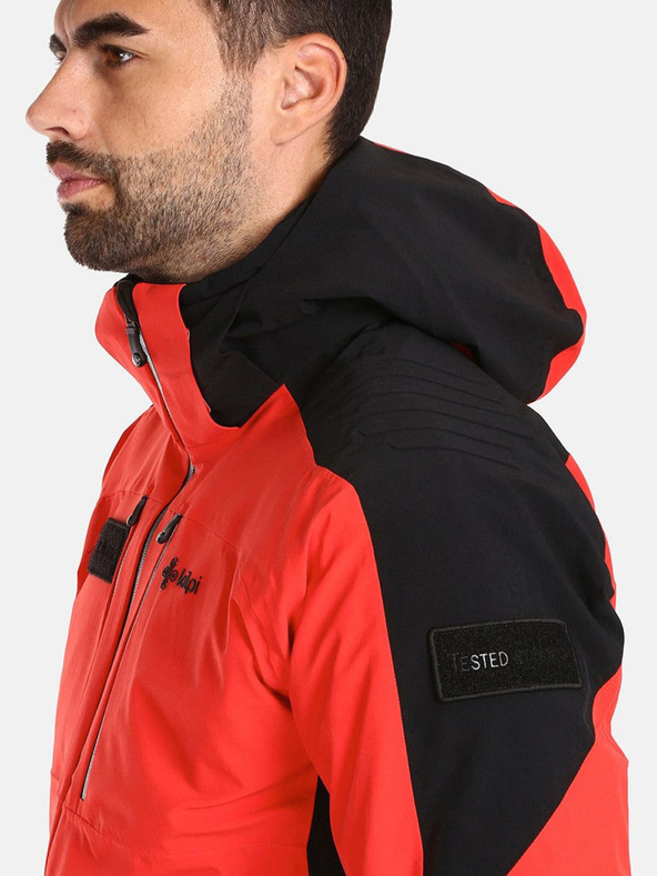 Kilpi Červená pánska lyžiarska bunda Kilpi DEXEN-M