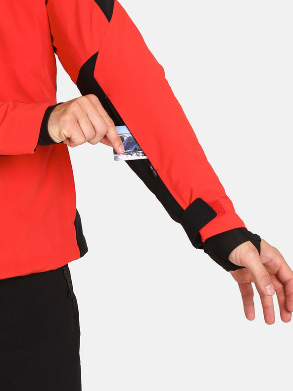 Kilpi Červená pánska lyžiarska bunda Kilpi DEXEN-M