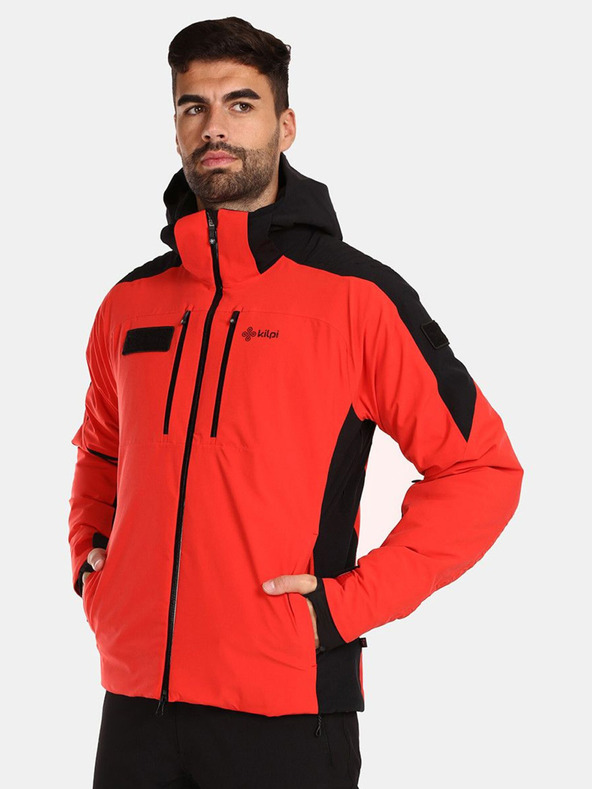 Kilpi Červená pánska lyžiarska bunda Kilpi DEXEN-M