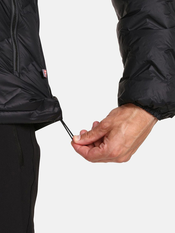 Kilpi Čierna pánska páperová bunda Kilpi PAPILON-M