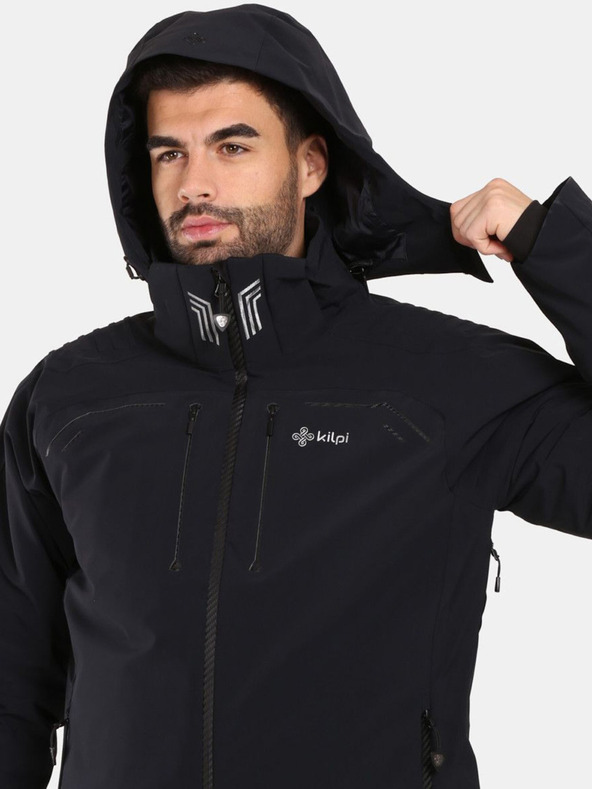 Kilpi Čierna pánska luxusná lyžiarska bunda Kilpi LTD ASTER-M
