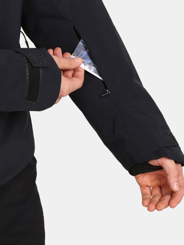 Kilpi Čierna pánska luxusná lyžiarska bunda Kilpi LTD ASTER-M