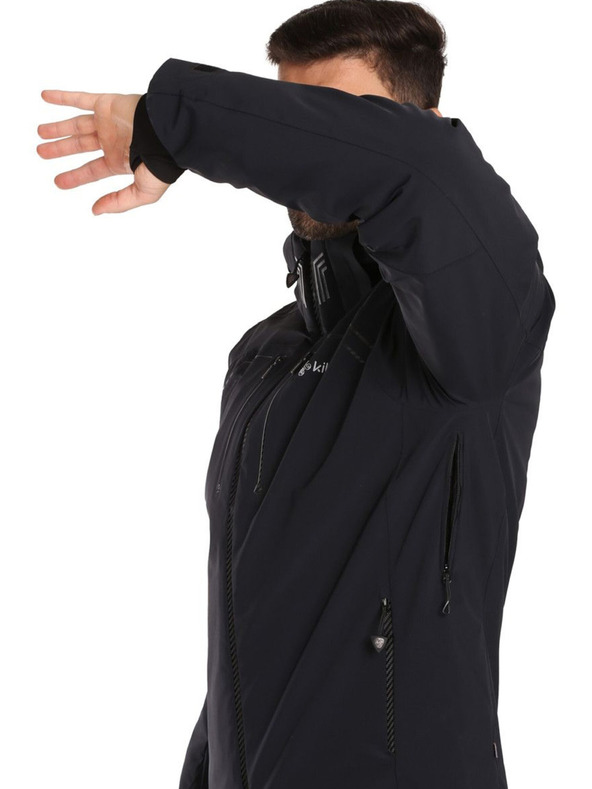 Kilpi Čierna pánska luxusná lyžiarska bunda Kilpi LTD ASTER-M