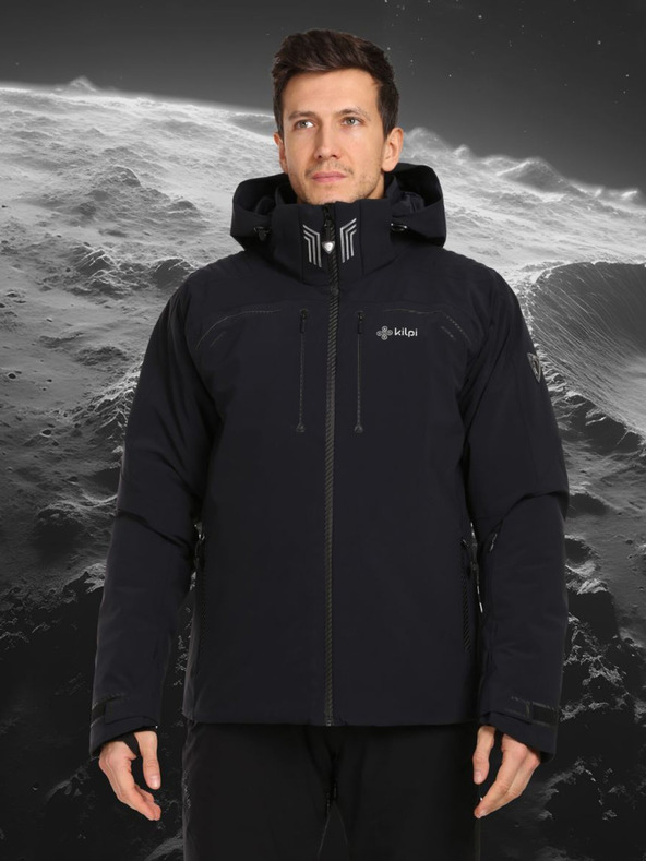 Kilpi Čierna pánska luxusná lyžiarska bunda Kilpi LTD ASTER-M