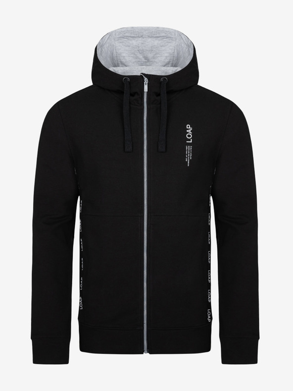 Loap Čierna pánska mikina LOAP EWOLUCION