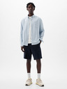 GAP Košeľa oxford logo oversize GAP