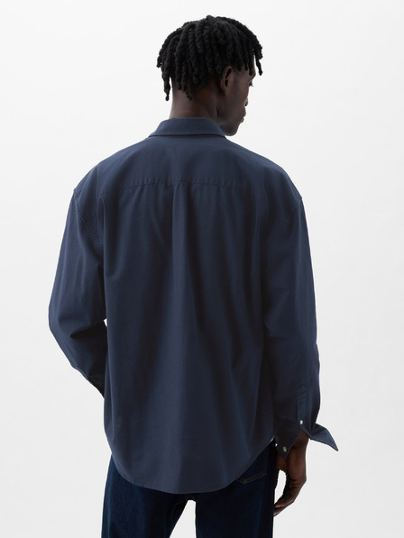 GAP Košeľa oxford logo oversize GAP