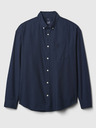 GAP Košeľa oxford logo oversize GAP