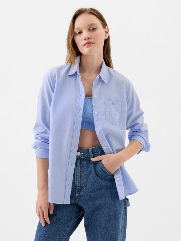 GAP Košeľa oxford s logom GAP