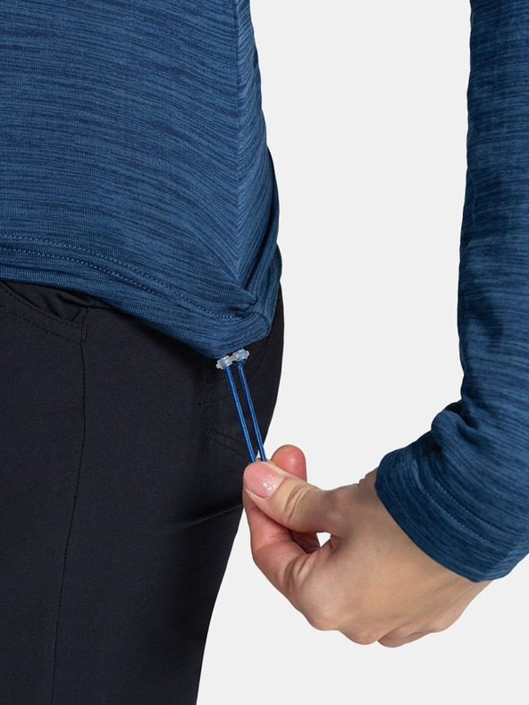 Kilpi Tmavomodrá dámska športová mikina Kilpi SEVELEN-W