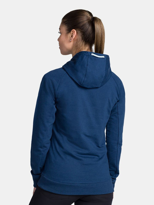 Kilpi Tmavomodrá dámska mikina Kilpi SOHEY-W