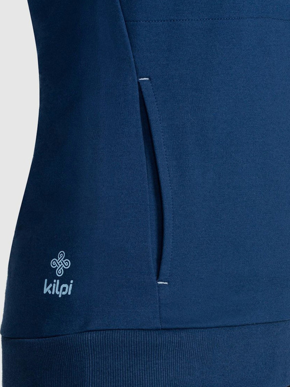Kilpi Tmavomodrá dámska mikina Kilpi SOHEY-W