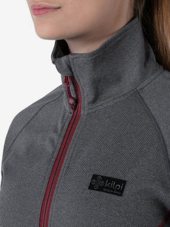 Kilpi Tmavosivá dámska outdoorová mikina Kilpi TAUER-W