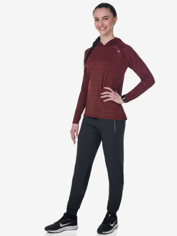 Kilpi Vínová dámska športová mikina Kilpi AILEEN