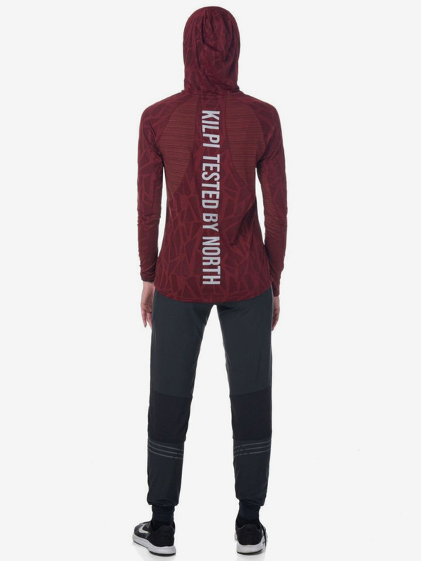 Kilpi Vínová dámska športová mikina Kilpi AILEEN