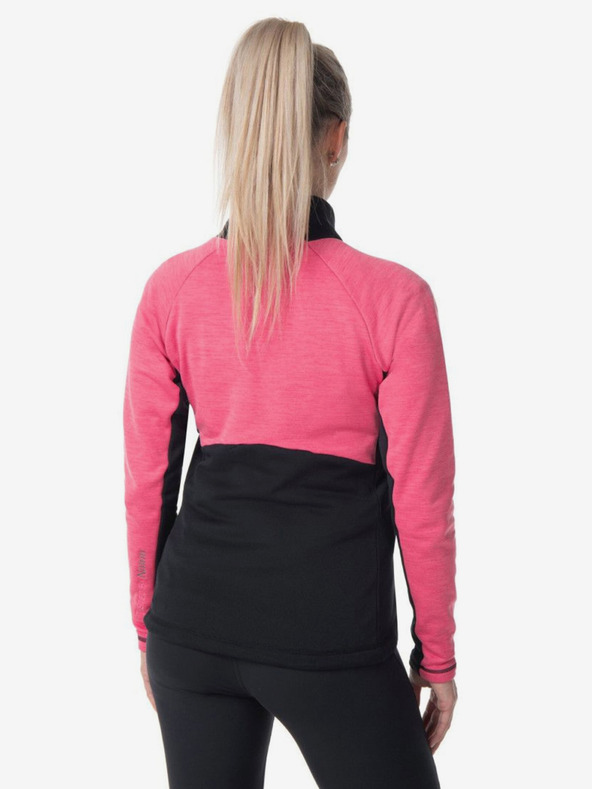 Kilpi Ružová dámska mikina s kapucňou Kilpi TOMMS-W