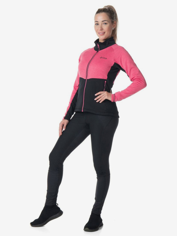 Kilpi Ružová dámska mikina s kapucňou Kilpi TOMMS-W