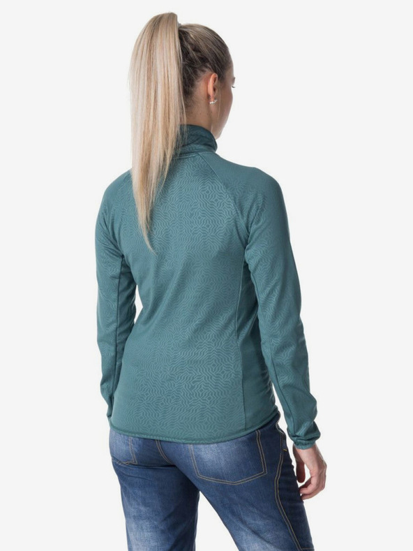 Kilpi Zelená dámska športová mikina KILPI JUNIE