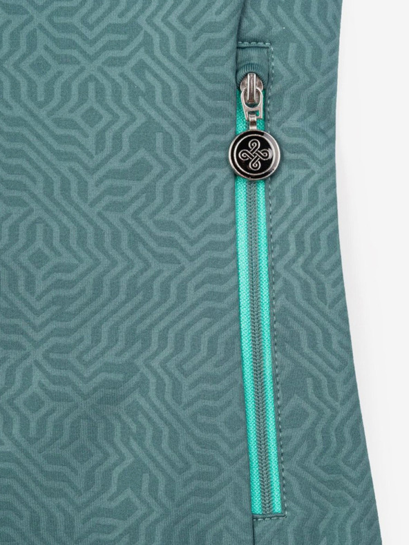 Kilpi Zelená dámska športová mikina KILPI JUNIE