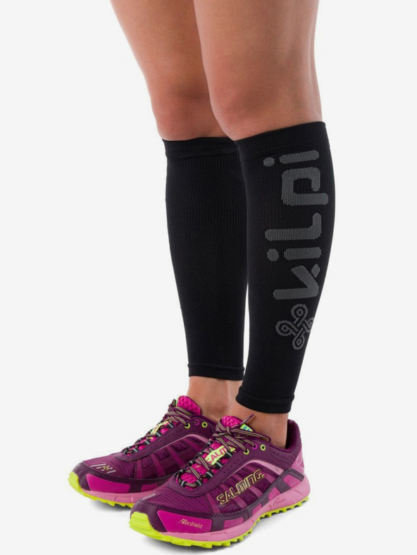 Kilpi Červené unisex kompresné návleky na lýtka Kilpi PRESS