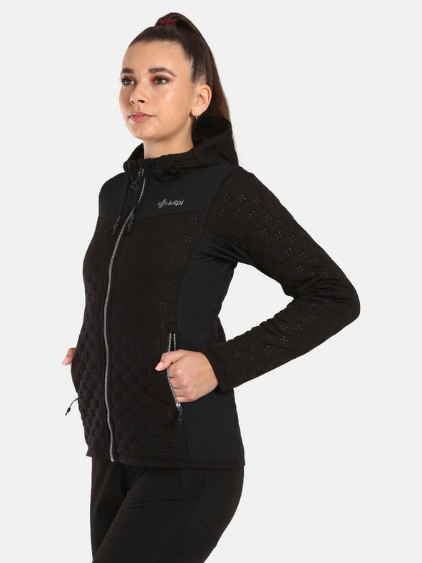 Kilpi Čierna dámska mikina Kilpi NEVIA-W