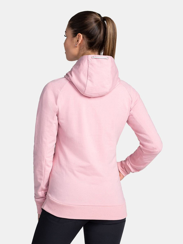 Kilpi Svetloružová dámska funkčná mikina Kilpi SOHEY-W