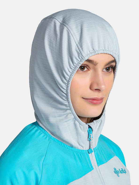 Kilpi Modro-šedá dámska funkčná mikina Kilpi MEMPHIS-W