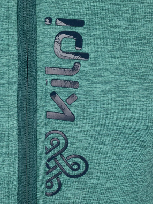 Kilpi Tyrkysová dámska žíhaná funkčná mikina Kilpi LAYANA-W