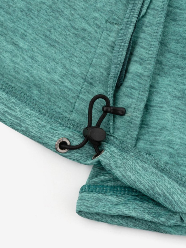 Kilpi Tyrkysová dámska žíhaná funkčná mikina Kilpi LAYANA-W