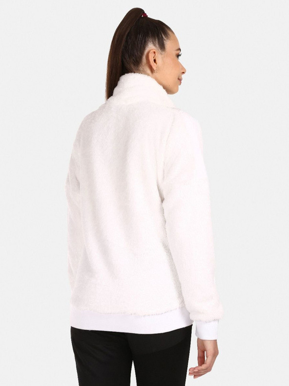 Kilpi Biela dámska teplá mikina Kilpi LIVAE-W