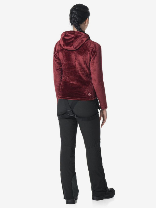 Kilpi Vínová dámska fleecová mikina Kilpi MARIEL-W
