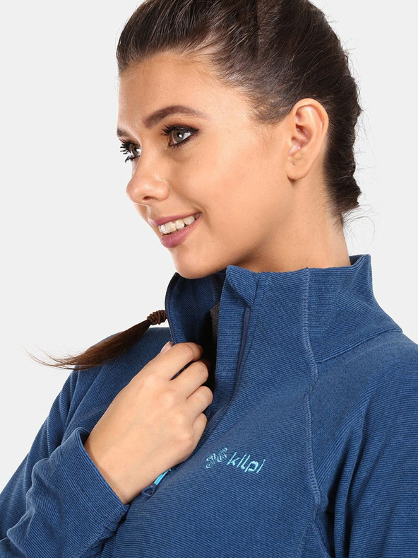 Kilpi Tmavomodrá dámska flísová mikina Kilpi ALMERI-W
