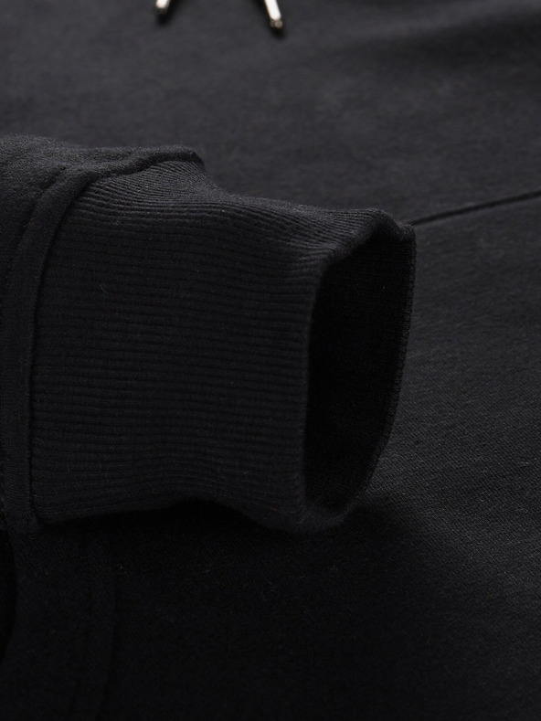 NAX Čierna pánska mikina NAX Azer