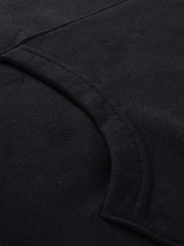 NAX Čierna pánska mikina NAX Azer