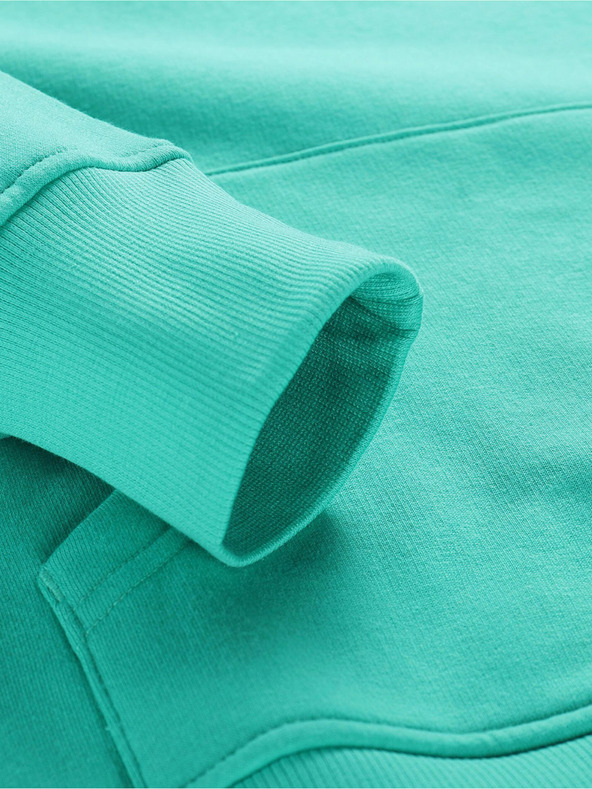 NAX Tyrkysová dámska mikina NAX Werena