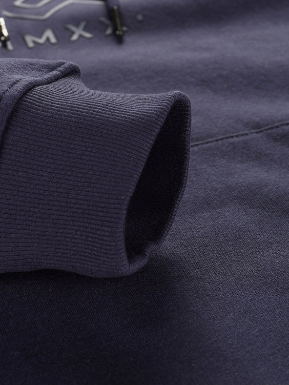 NAX Tmavomodrá pánska mikina NAX Azer