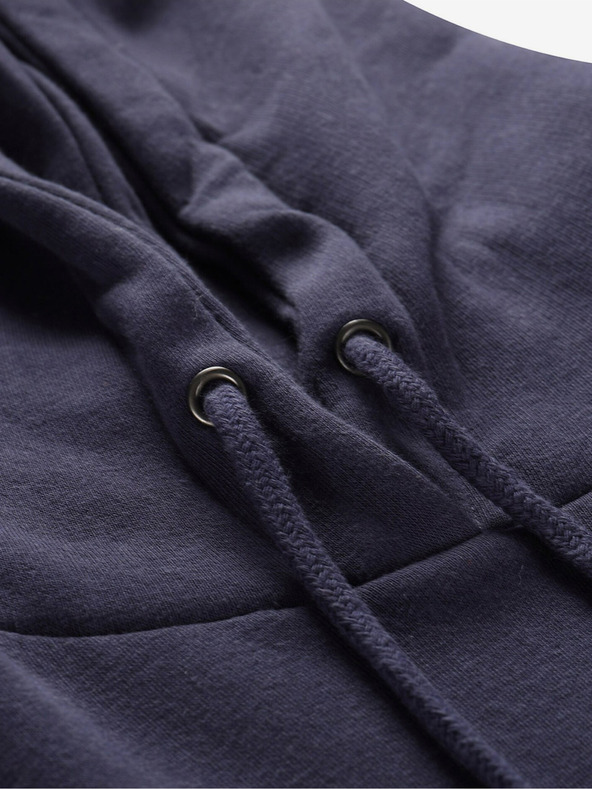 NAX Tmavomodrá pánska mikina NAX Azer