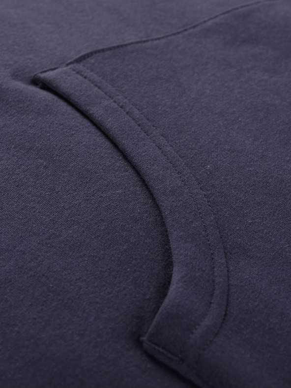 NAX Tmavomodrá pánska mikina NAX Azer