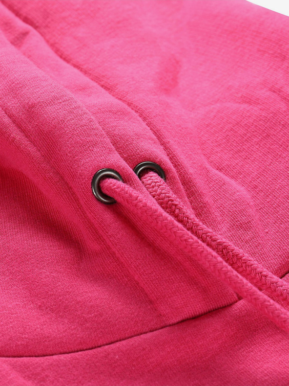 NAX Tmavoružová dámska mikina NAX Werena