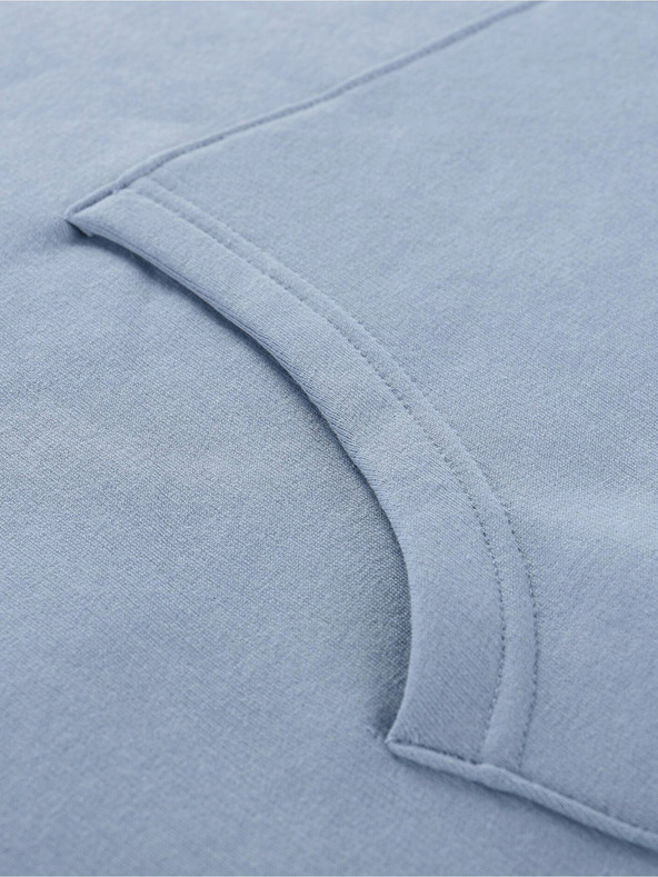 NAX Svetlomodrá pánska mikina NAX Azer