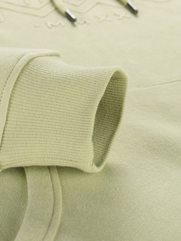 NAX Svetlozelená pánska mikina NAX Azer