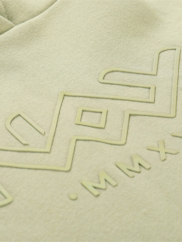 NAX Svetlozelená pánska mikina NAX Azer