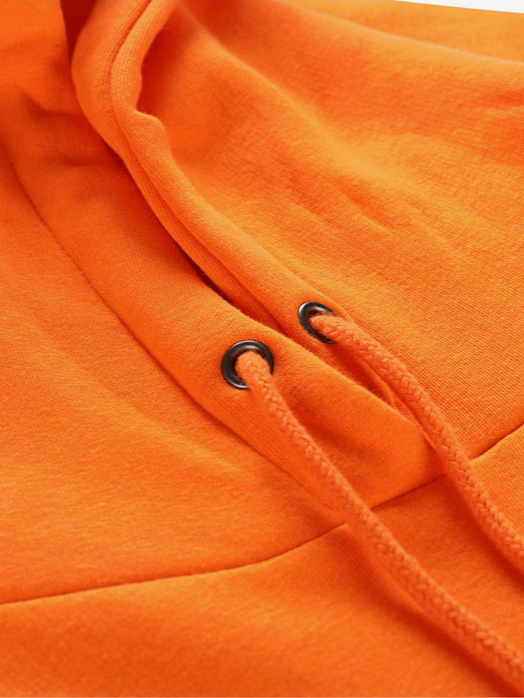 NAX Oranžová pánska mikina NAX Azer